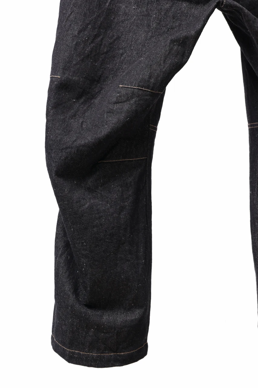 forme d'expression Baggy 5 Pocket Pants (Black Denim) - Image 11