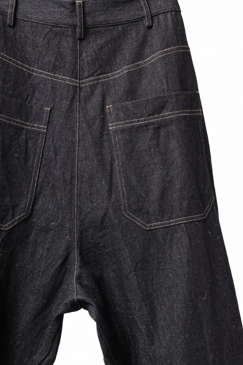forme d'expression Baggy 5 Pocket Pants (Black Denim) - Image 13
