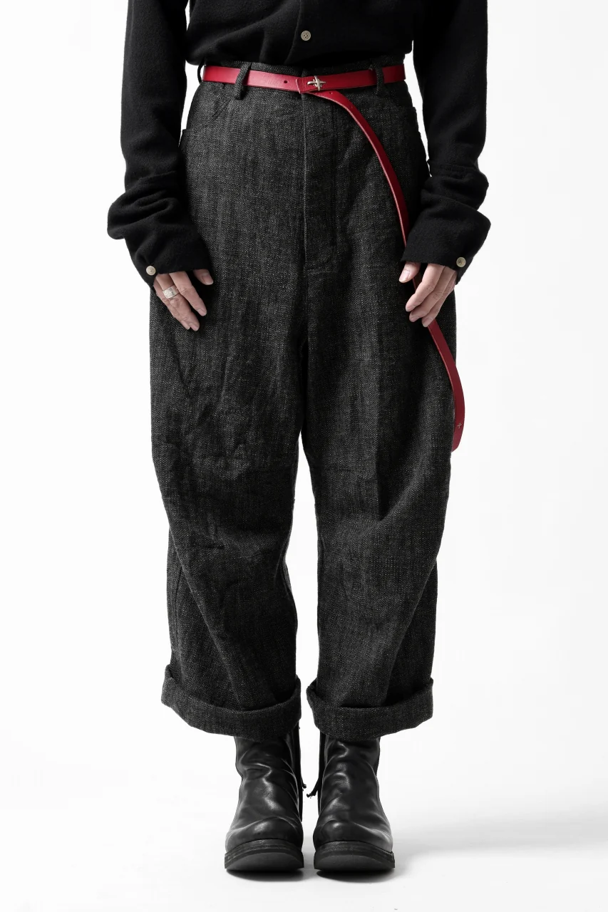 forme d'expression Baggy 5 Pocket Pants (Carbon) - Image 4