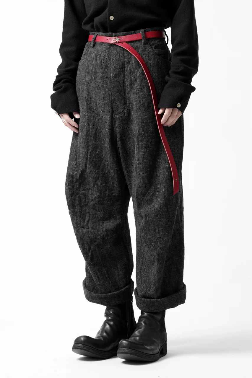 forme d'expression Baggy 5 Pocket Pants (Carbon) - Image 5