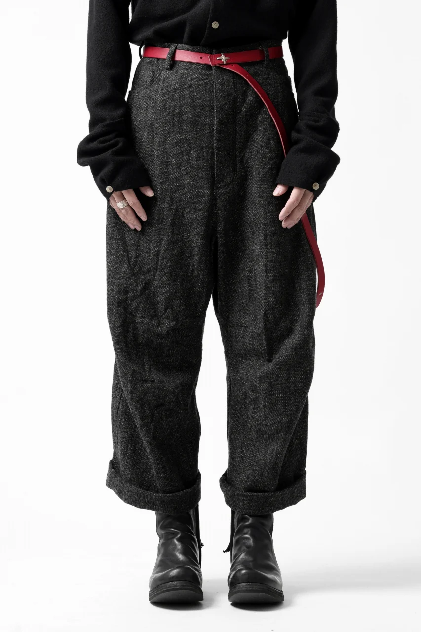 forme d'expression Baggy 5 Pocket Pants (Carbon) - Image 8