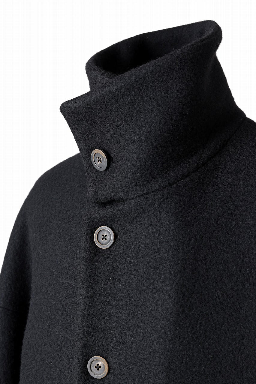 forme d'expression Bomber Short Coat (Black) - Image 14