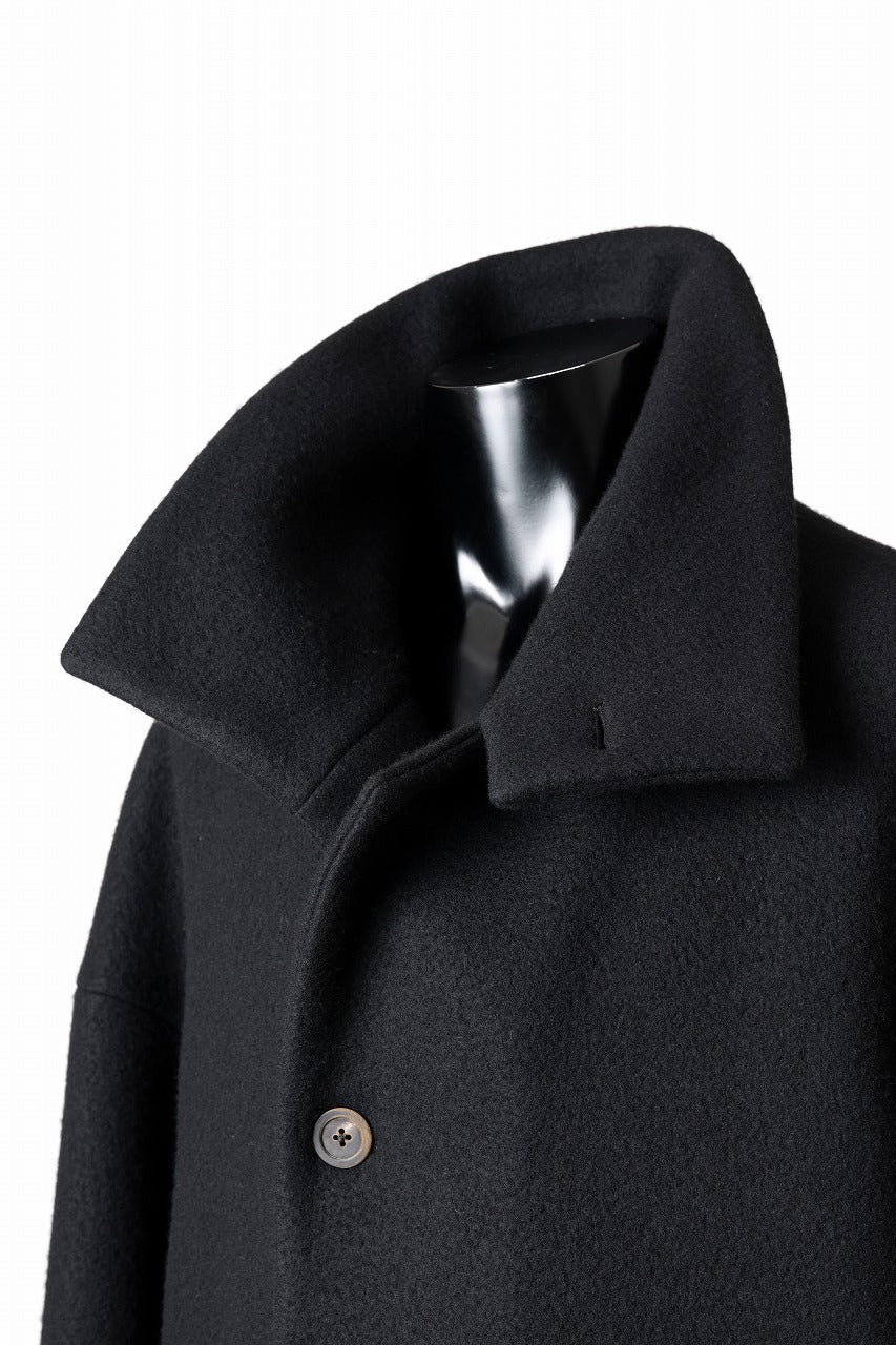 forme d'expression Bomber Short Coat (Black) - Image 17