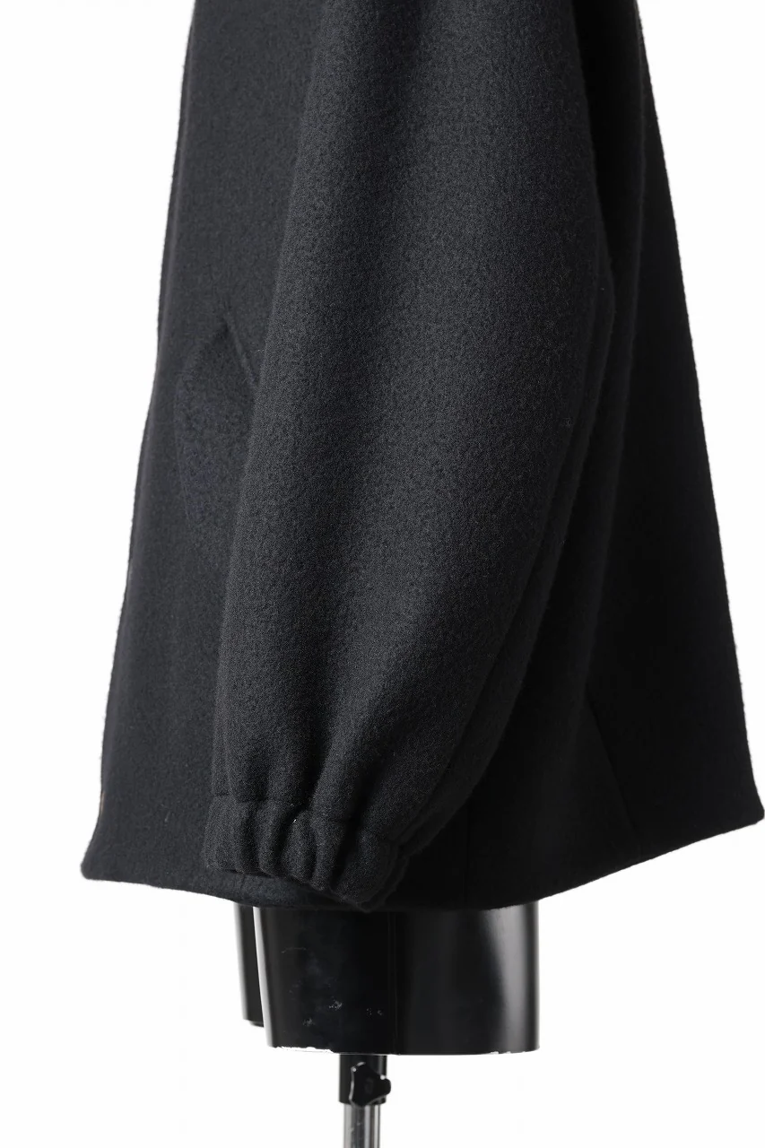 forme d'expression Bomber Short Coat (Black) - Image 18
