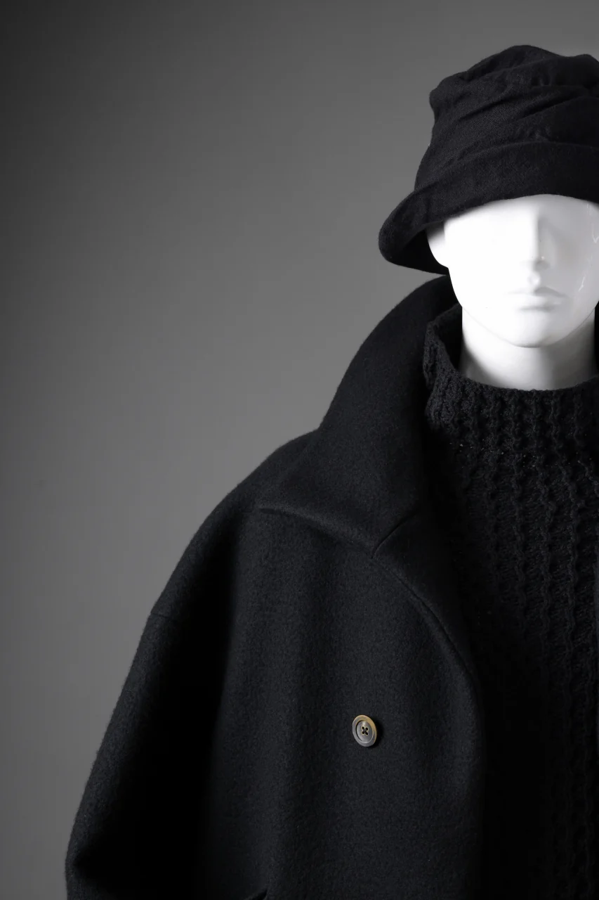 forme d'expression Bomber Short Coat (Black) - Image 32