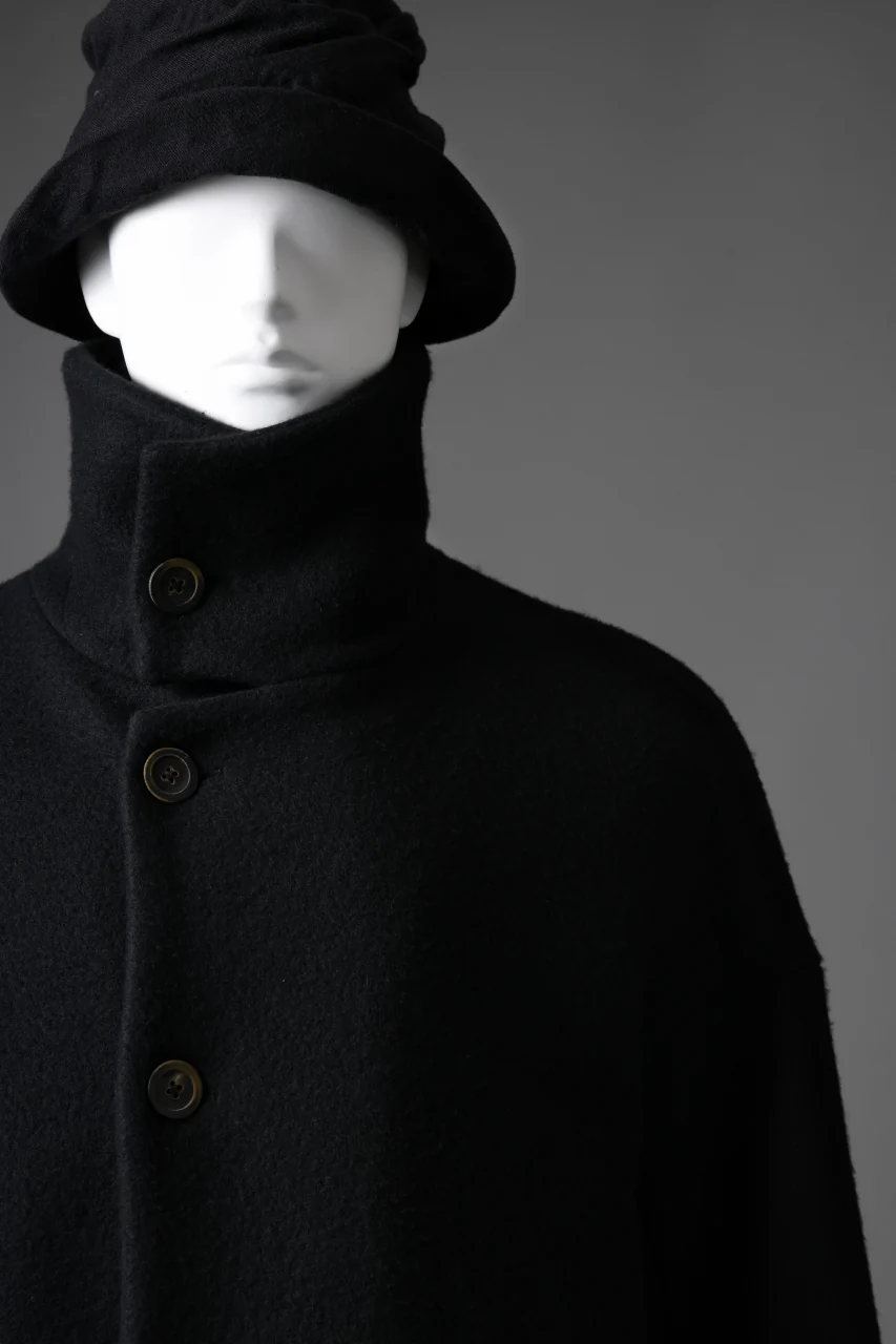 forme d'expression Bomber Short Coat (Black) - Image 35