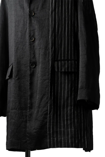 forme d'expression De Stijl Coat (Black) - Image 11