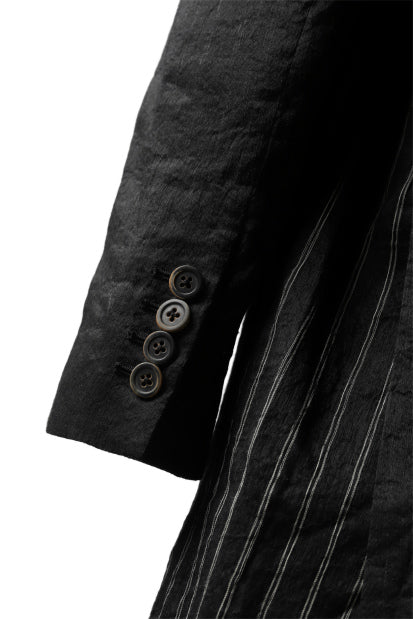 forme d'expression De Stijl Coat (Black) - Image 14