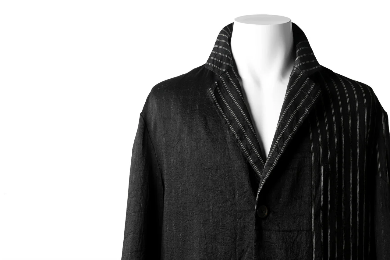 forme d'expression De Stijl Coat (Black) - Image 21
