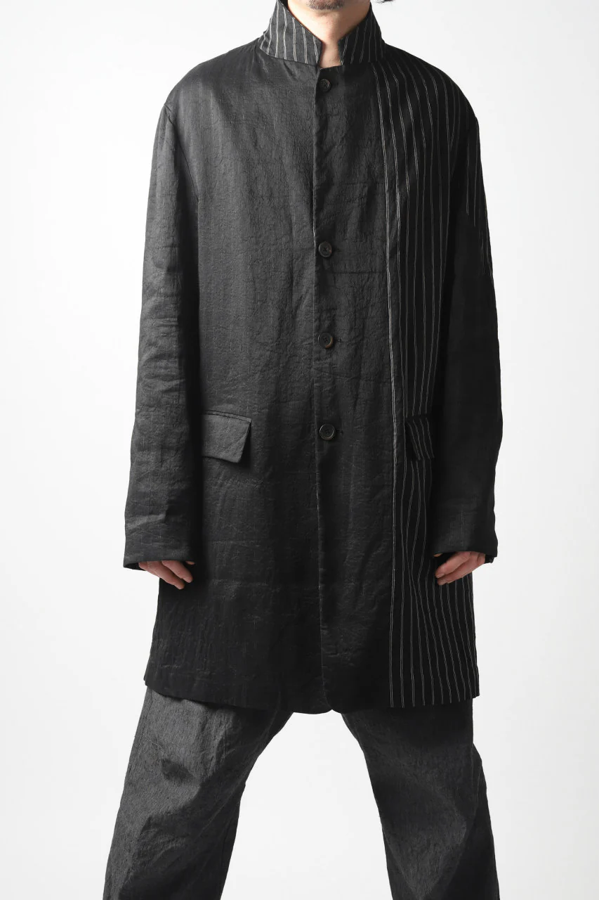 forme d'expression De Stijl Coat (Black) - Image 22