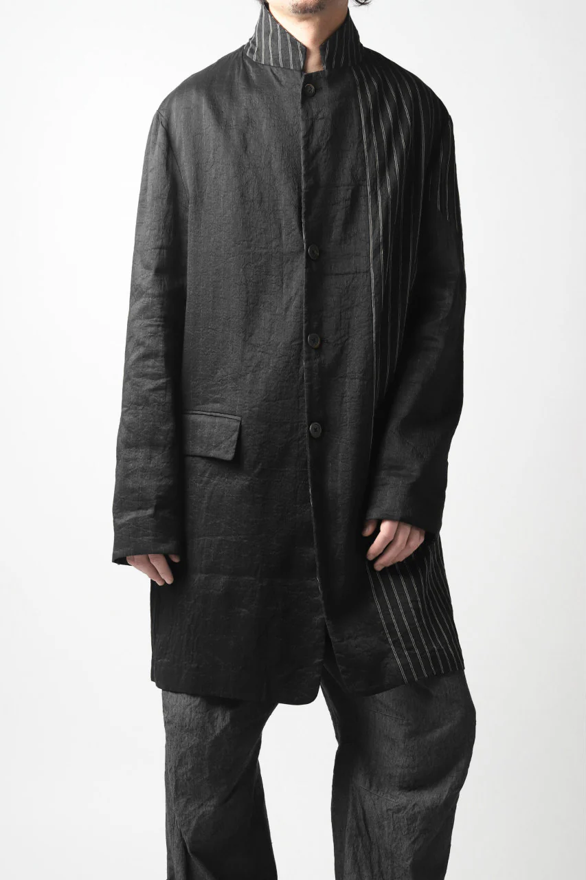 forme d'expression De Stijl Coat (Black) - Image 25