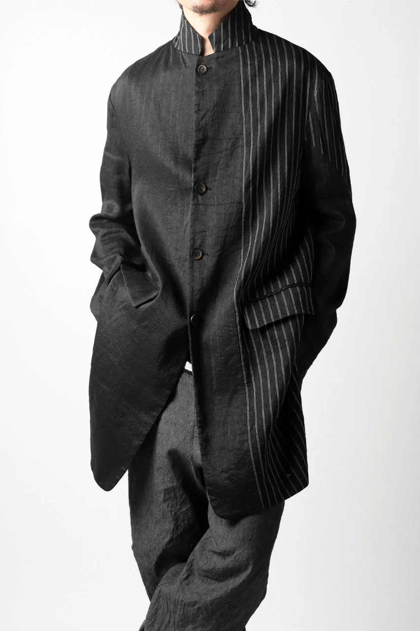 forme d'expression De Stijl Coat (Black) - Image 28