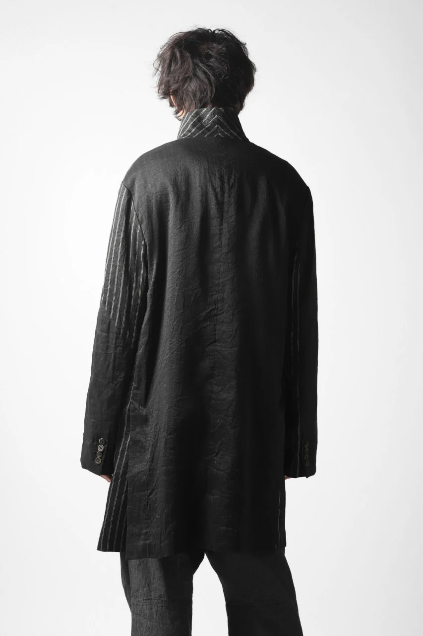 forme d'expression De Stijl Coat (Black) - Image 31