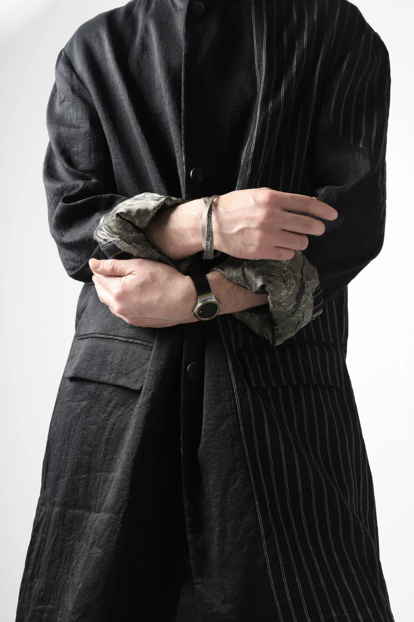 forme d'expression De Stijl Coat (Black) - Image 36