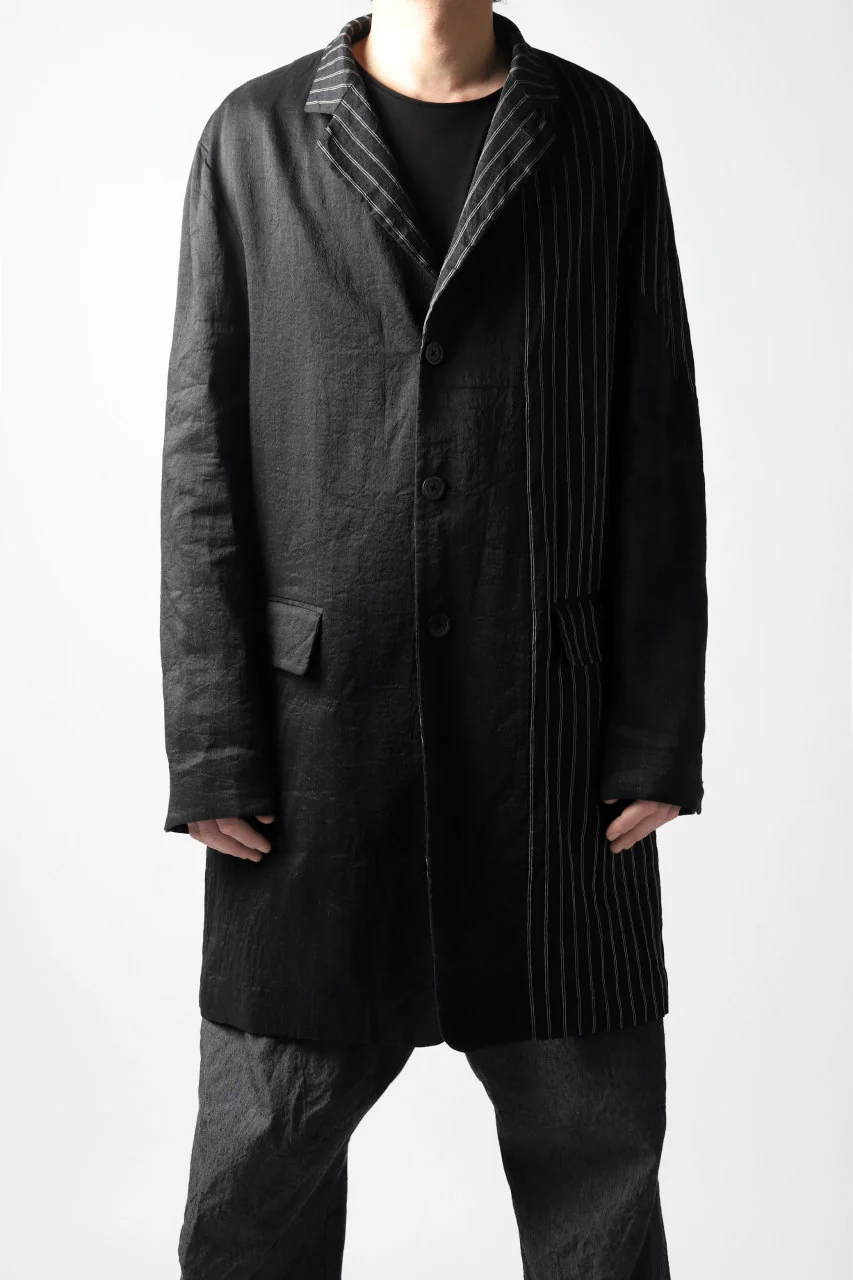 forme d'expression De Stijl Coat (Black) - Image 37