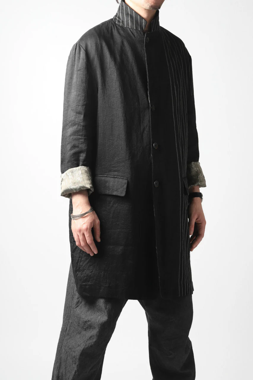 forme d'expression De Stijl Coat (Black) - Image 42
