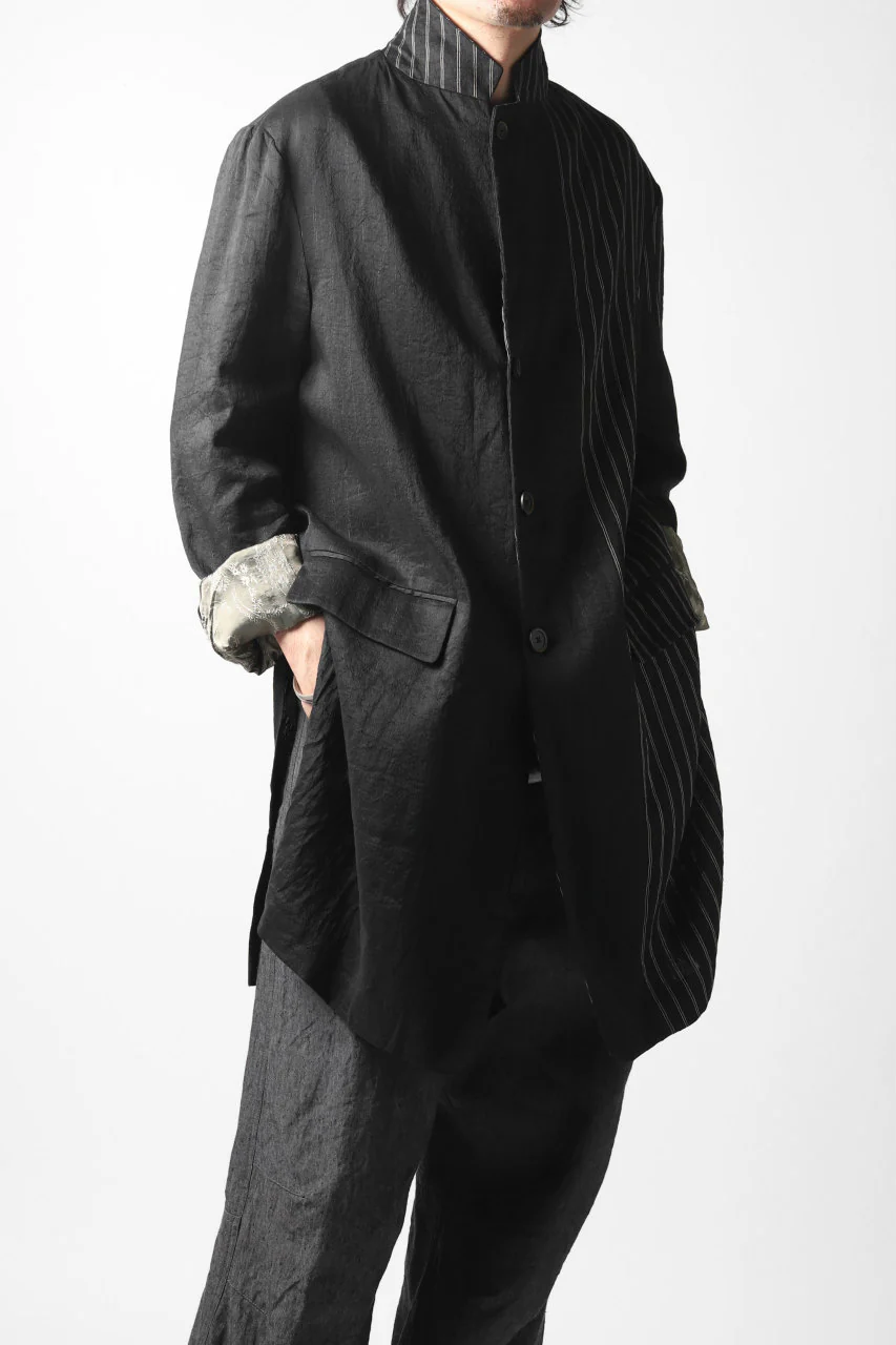 forme d'expression De Stijl Coat (Black) - Image 44