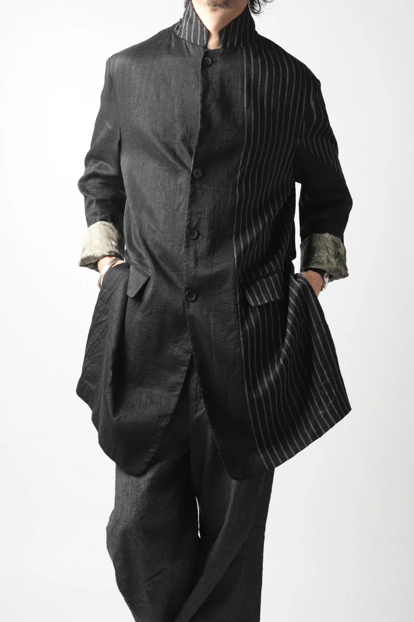 forme d'expression De Stijl Coat (Black) - Image 46