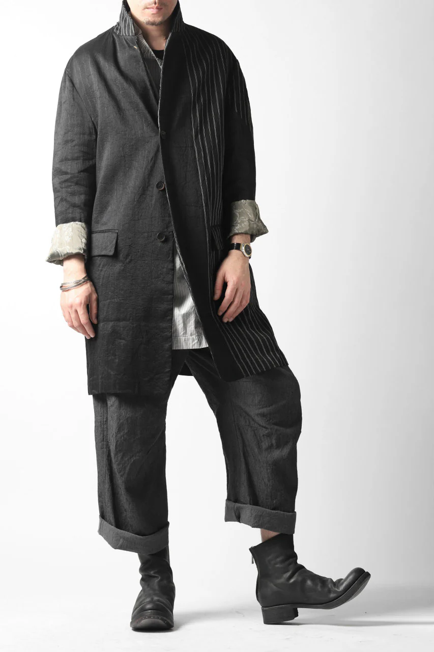 forme d'expression De Stijl Coat (Black) - Image 49