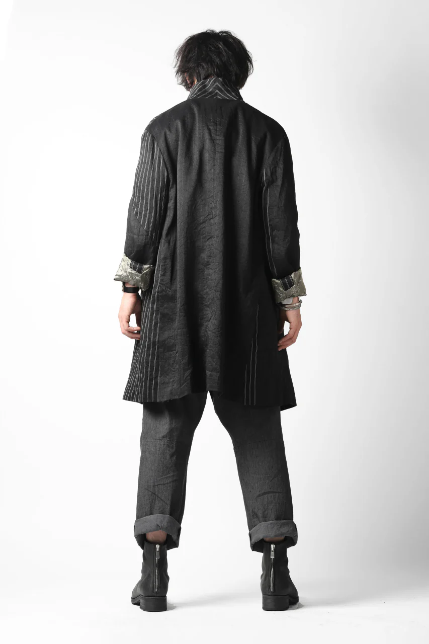 forme d'expression De Stijl Coat (Black) - Image 53