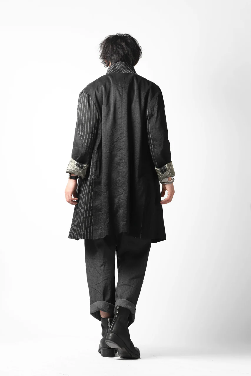 forme d'expression De Stijl Coat (Black) - Image 54