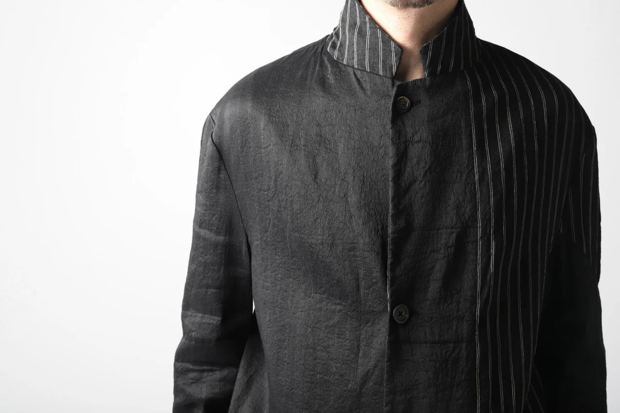 forme d'expression De Stijl Coat (Black) - Image 55