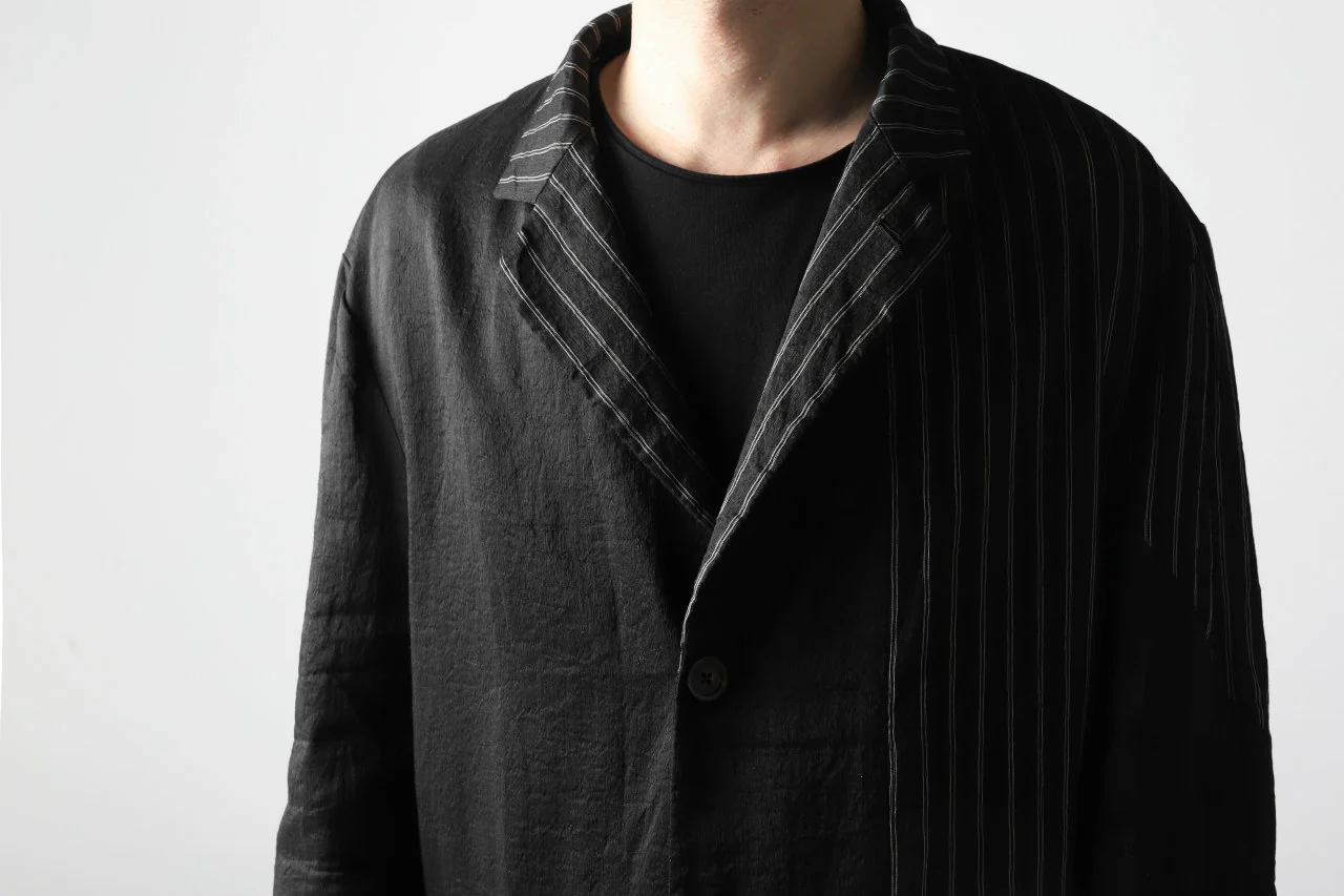 forme d'expression De Stijl Coat (Black) - Image 57