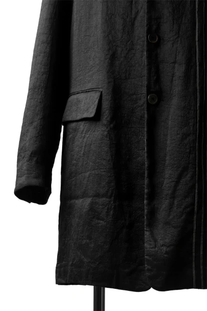 forme d'expression De Stijl Coat (Black) - Image 6