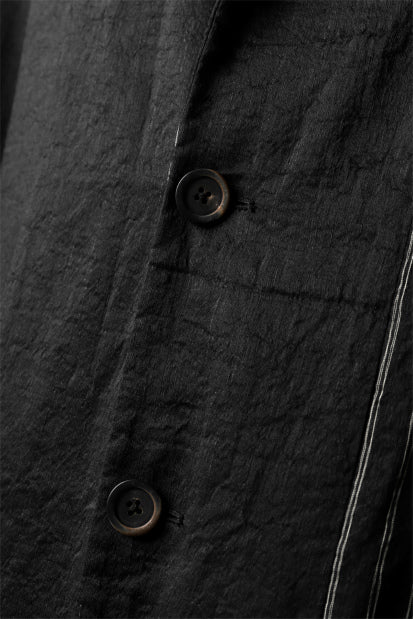 forme d'expression De Stijl Coat (Black) - Image 9