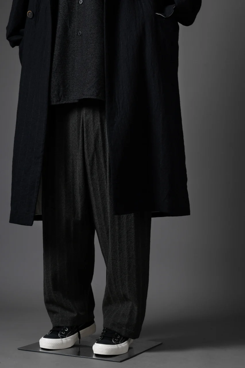 forme d'expression Double Breasted Long Coat (Black) - Image 37