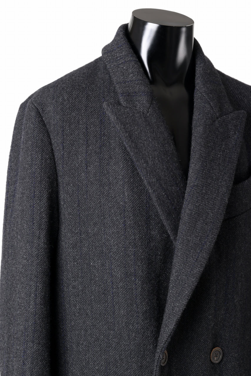 forme d'expression Double Breasted Long Coat (Dark) - Image 12