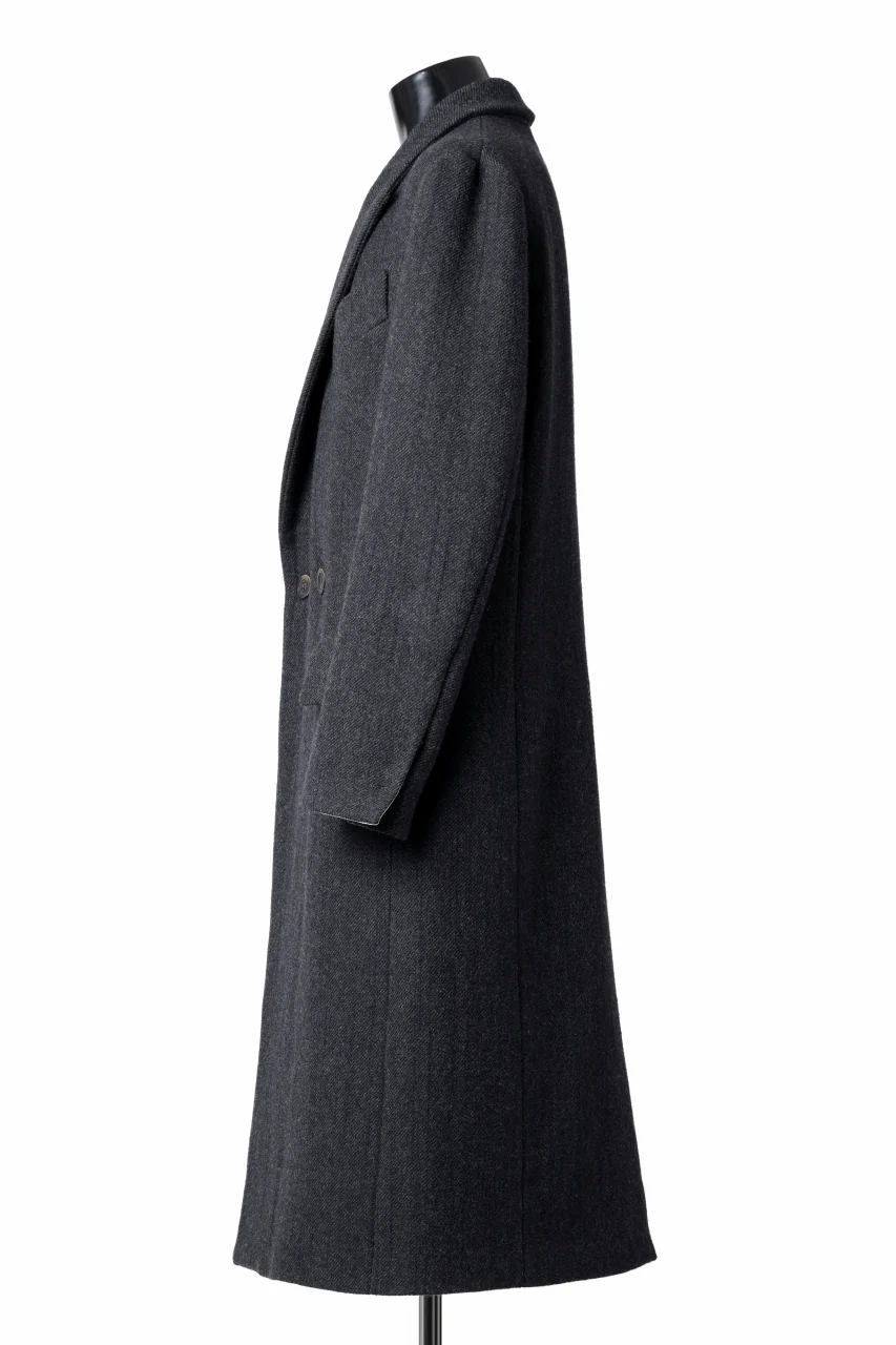 forme d'expression Double Breasted Long Coat (Dark) - Image 3