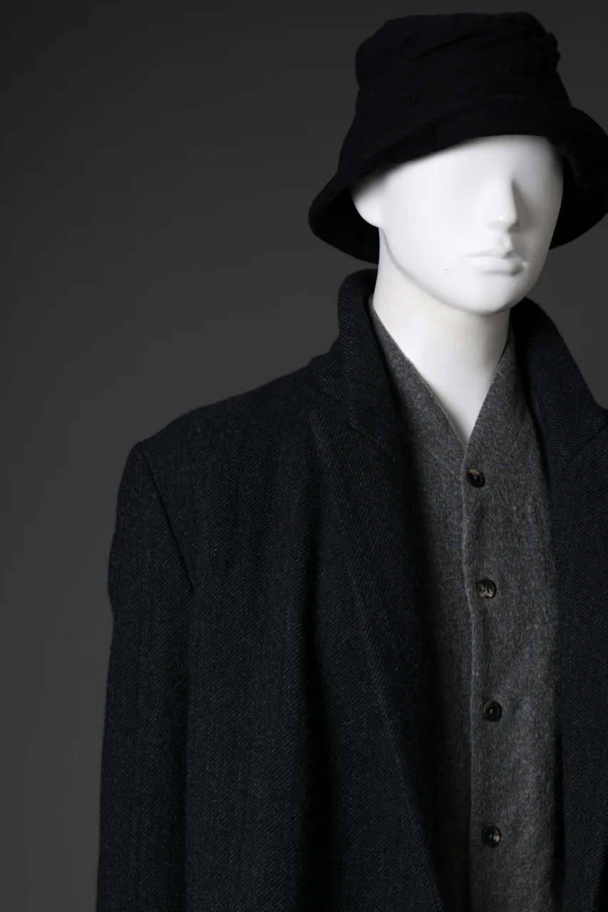 forme d'expression Double Breasted Long Coat (Dark) - Image 32
