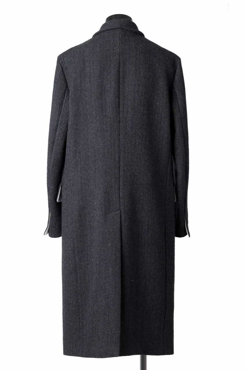 forme d'expression Double Breasted Long Coat (Dark) - Image 4