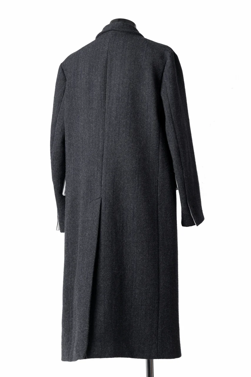 forme d'expression Double Breasted Long Coat (Dark) - Image 5