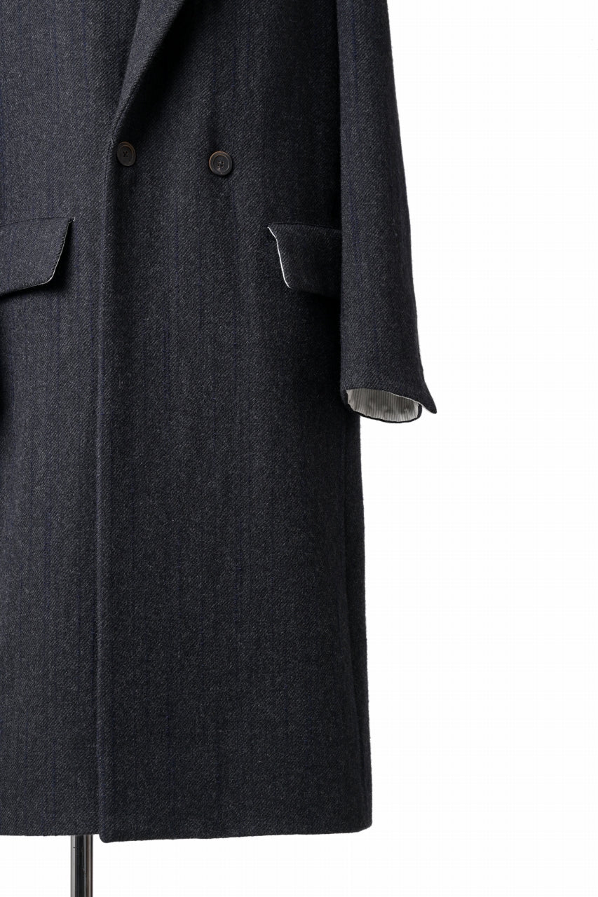 forme d'expression Double Breasted Long Coat (Dark) - Image 8