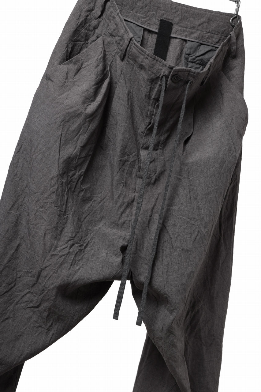 forme d'expression exclusive 2Tucked Sarrouel Pants (Grey) - Image 10