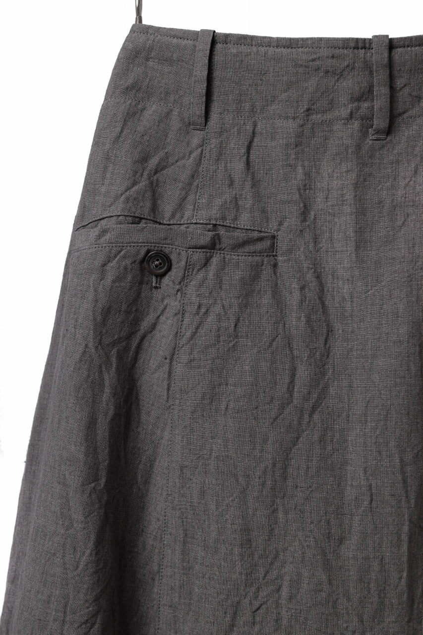 forme d'expression exclusive 2Tucked Sarrouel Pants (Grey) - Image 20