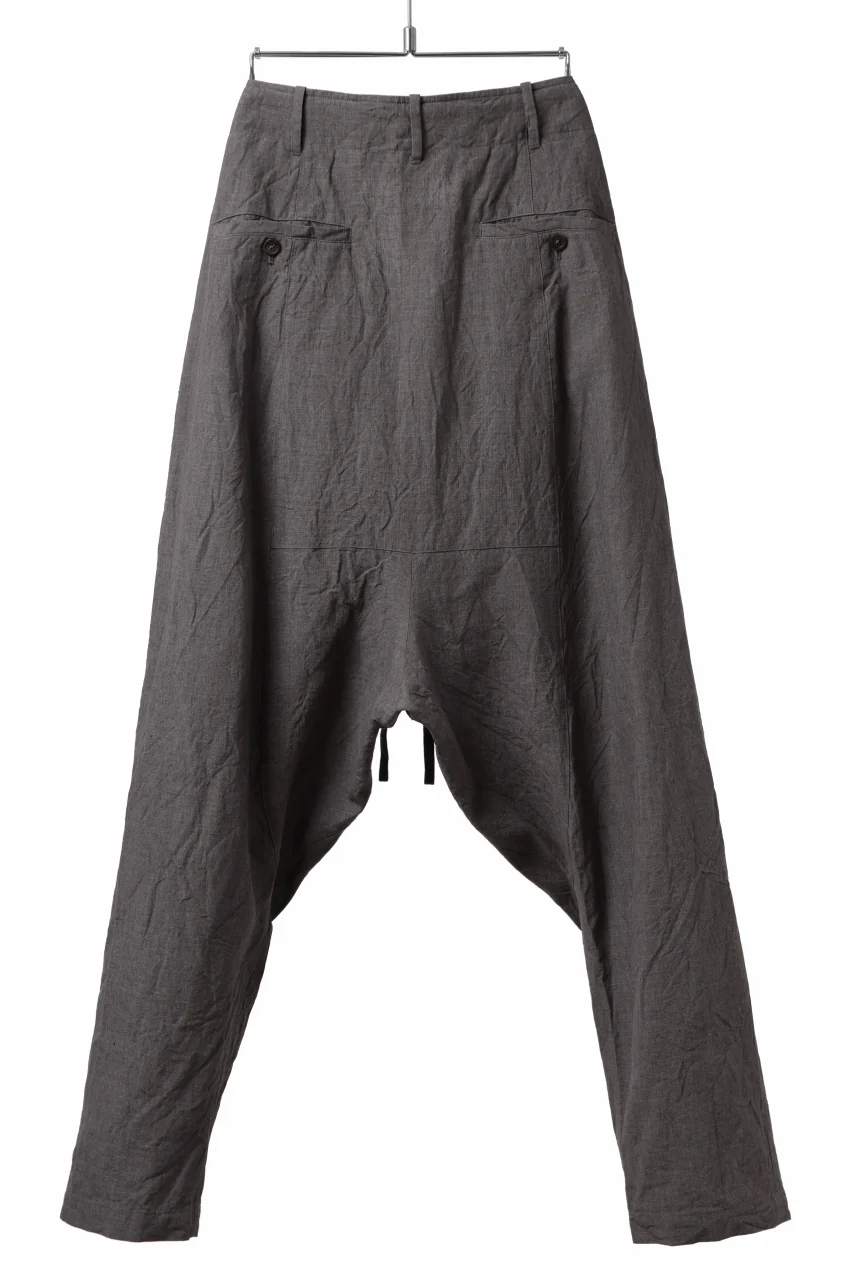 forme d'expression exclusive 2Tucked Sarrouel Pants (Grey) - Image 7