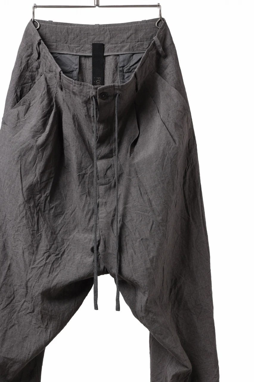 forme d'expression exclusive 2Tucked Sarrouel Pants (Grey) - Image 9