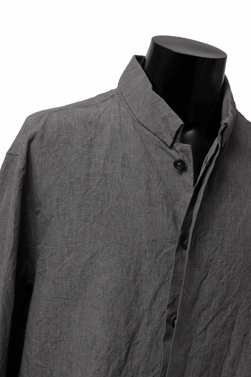 forme d'expression exclusive Relaxed Outer Shirt (Grey) - Image 19