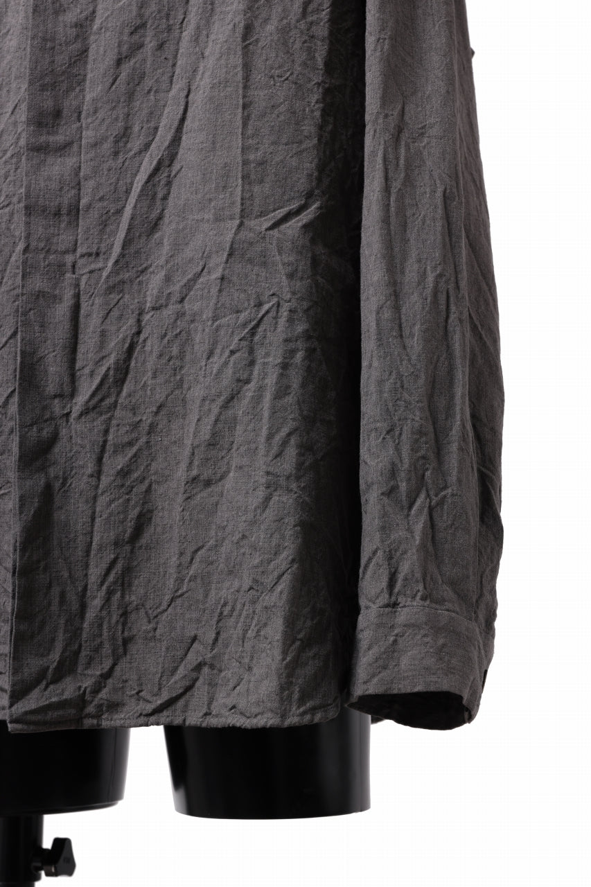 forme d'expression exclusive Relaxed Outer Shirt (Grey) - Image 22