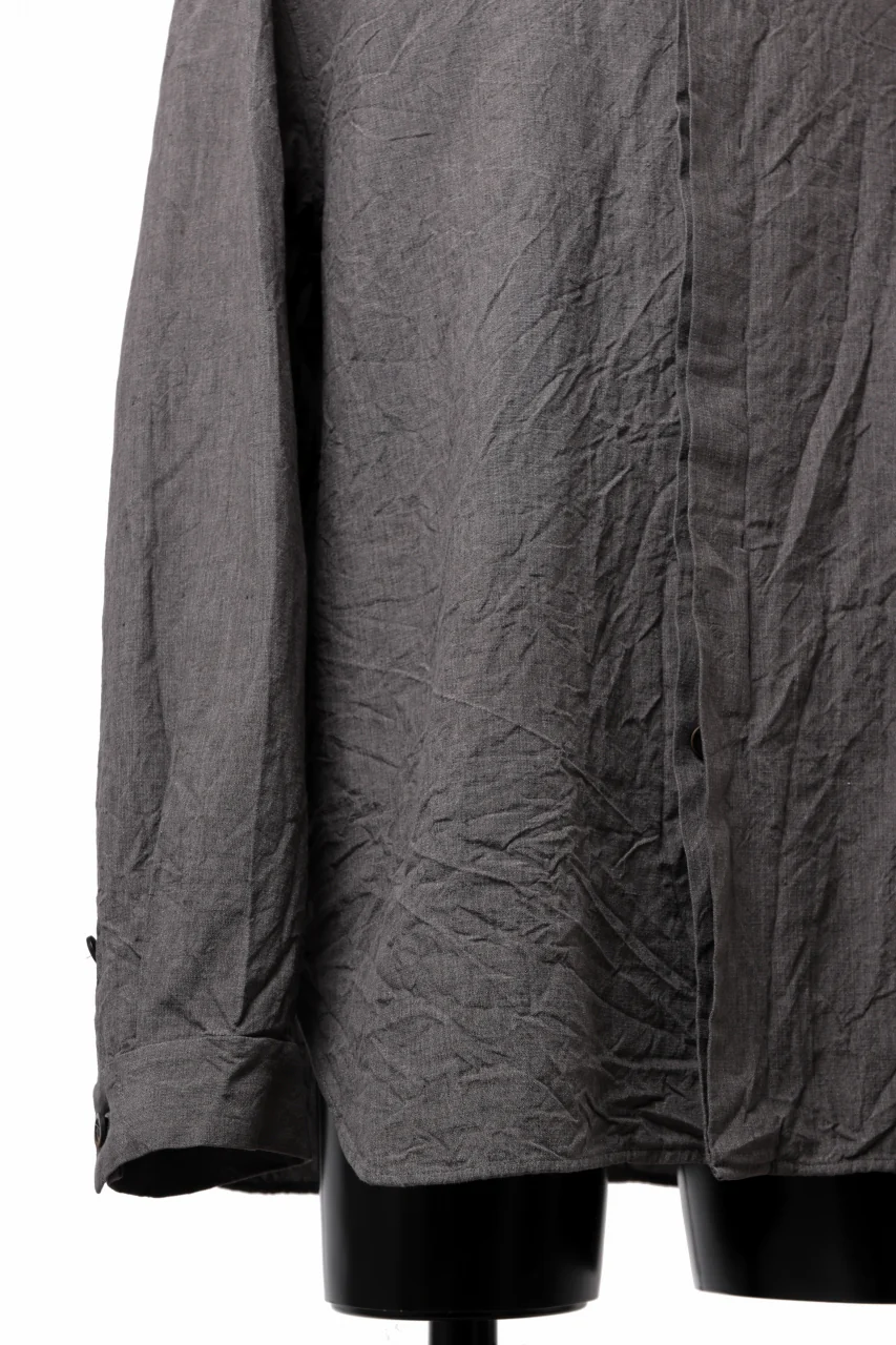 forme d'expression exclusive Relaxed Outer Shirt (Grey) - Image 23