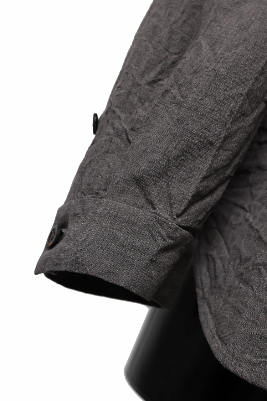forme d'expression exclusive Relaxed Outer Shirt (Grey) - Image 24
