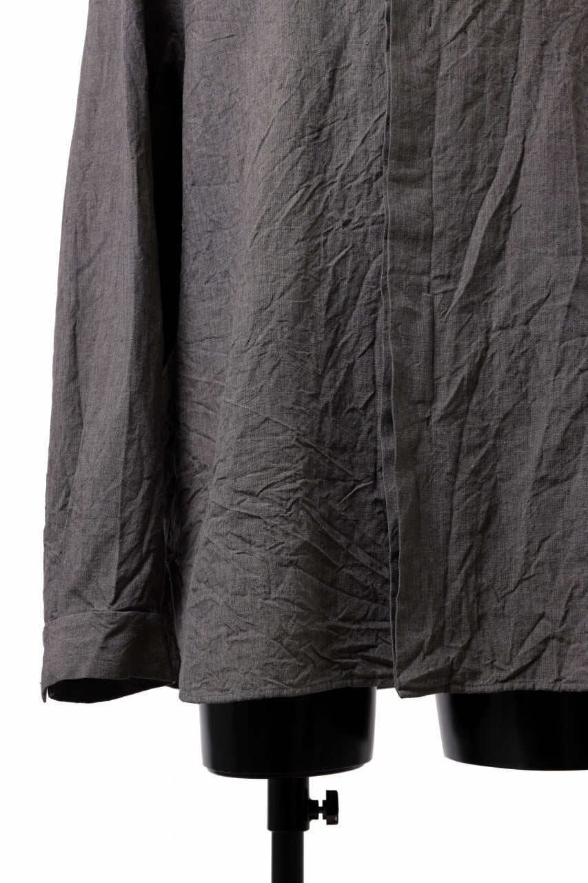 forme d'expression exclusive Relaxed Outer Shirt (Grey) - Image 25
