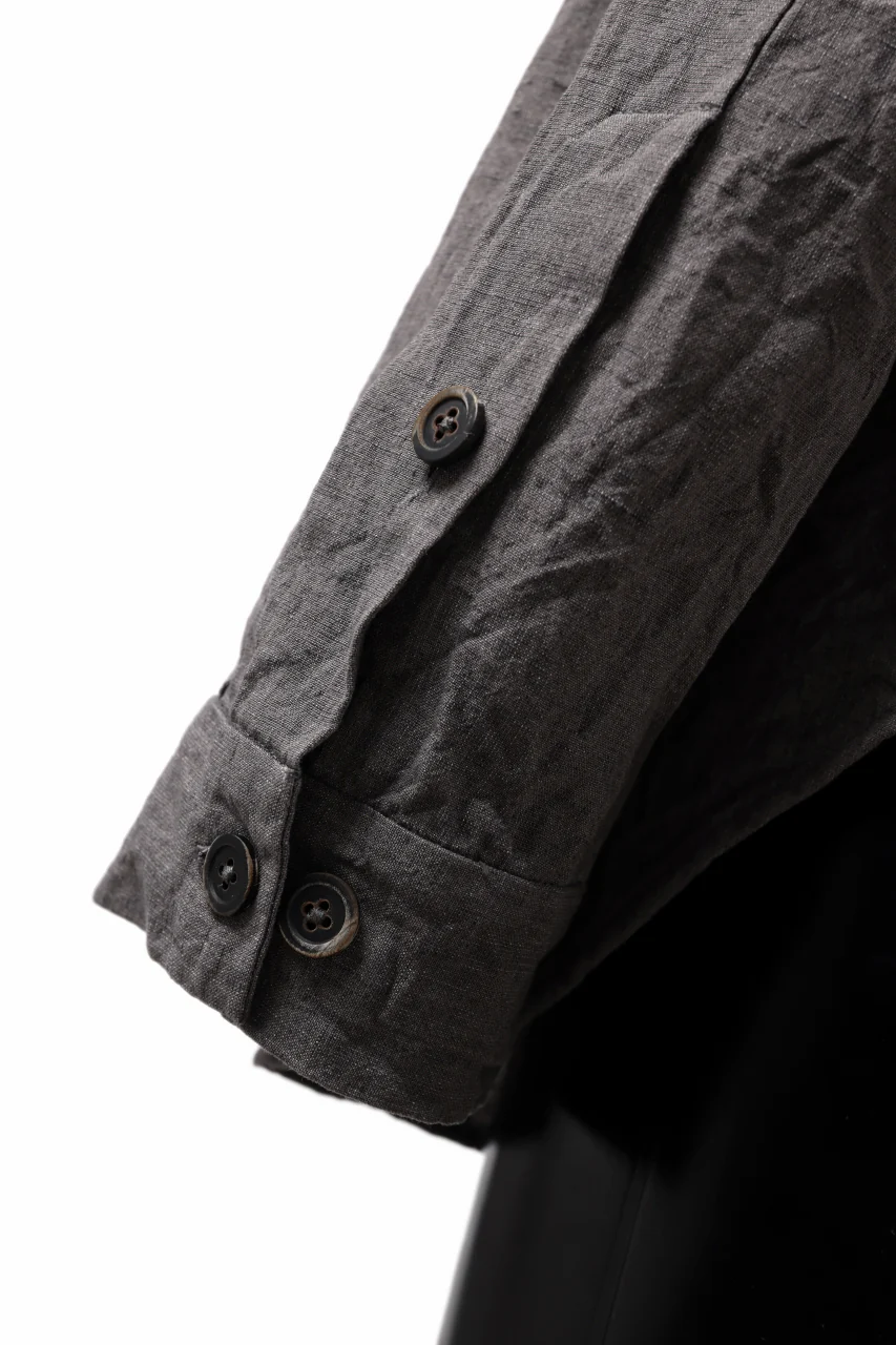forme d'expression exclusive Relaxed Outer Shirt (Grey) - Image 26