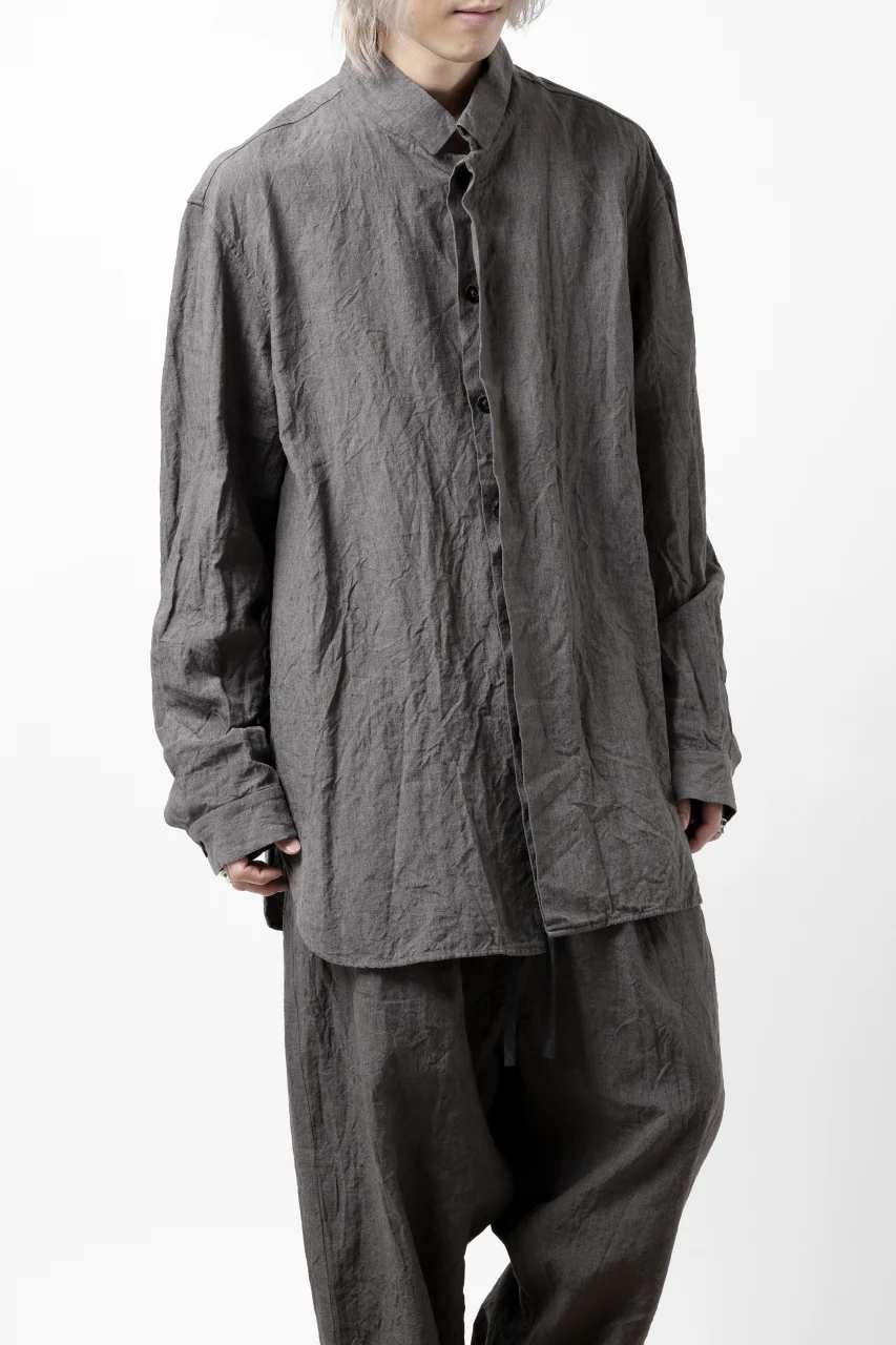 forme d'expression exclusive Relaxed Outer Shirt (Grey) - Image 31