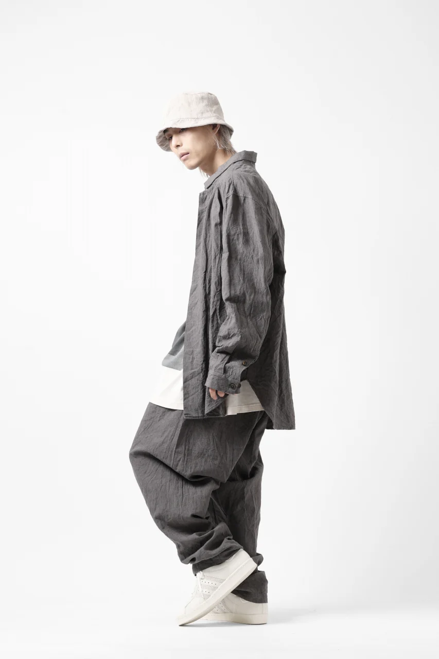 forme d'expression exclusive Relaxed Outer Shirt (Grey) - Image 38