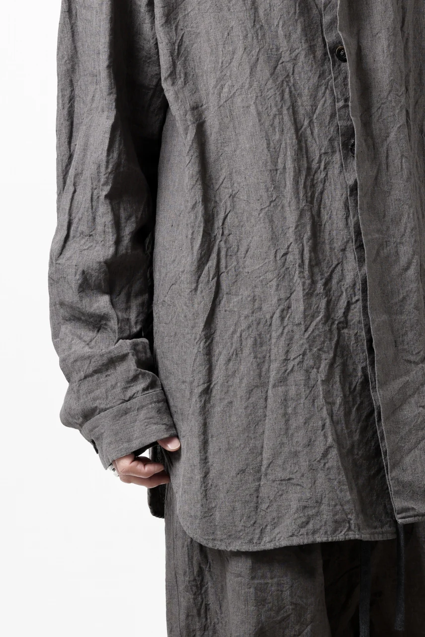 forme d'expression exclusive Relaxed Outer Shirt (Grey) - Image 41