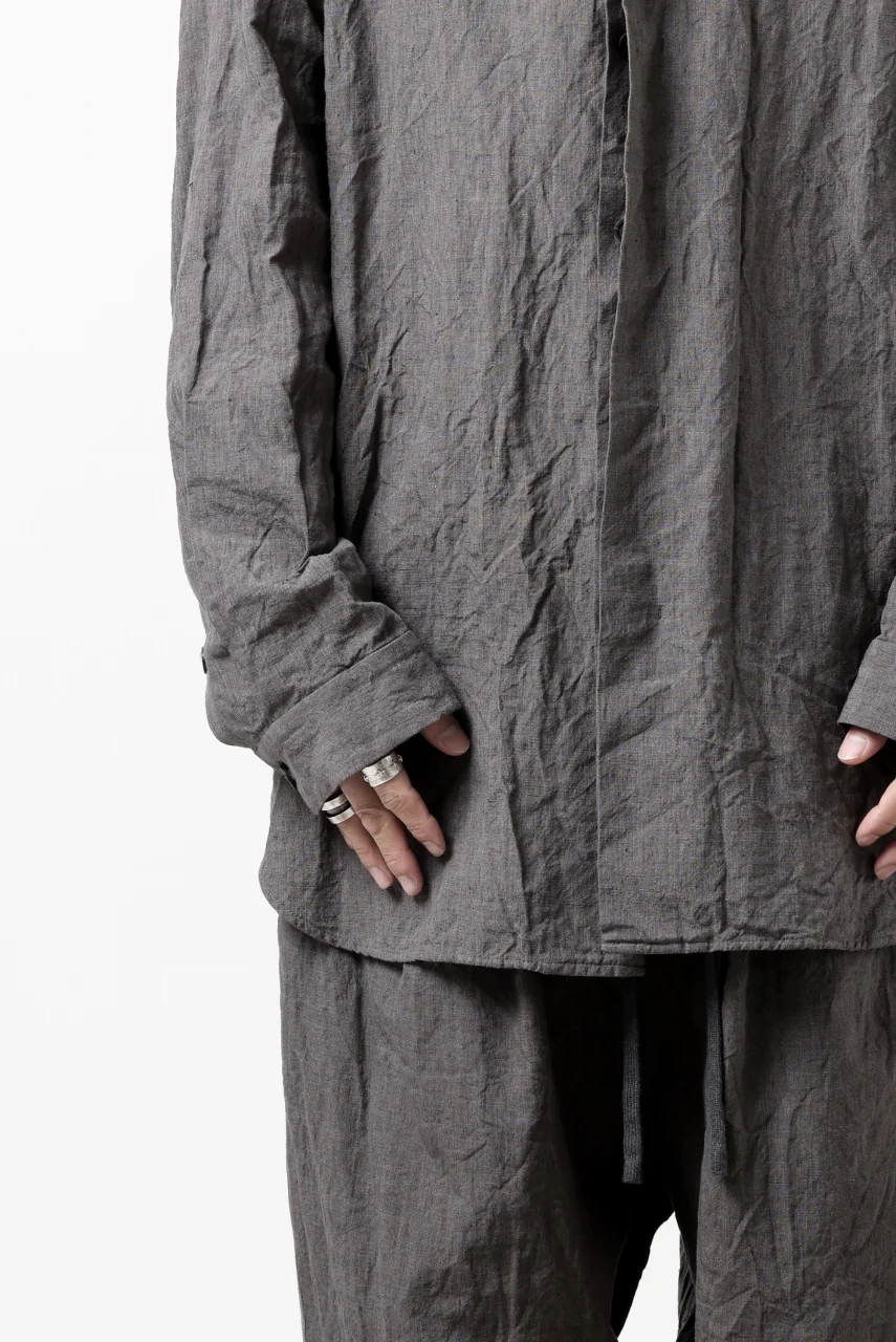 forme d'expression exclusive Relaxed Outer Shirt (Grey) - Image 42